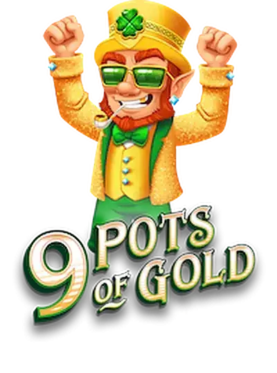 Jaquette de la machine à sous 9 Pots of Gold de Microgaming